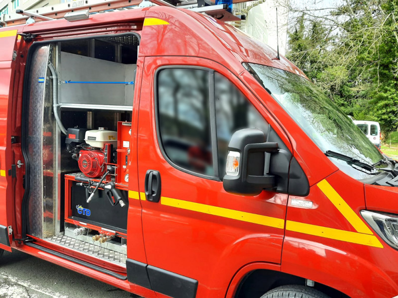 Trioceros System in a First Intervention Vehicle.