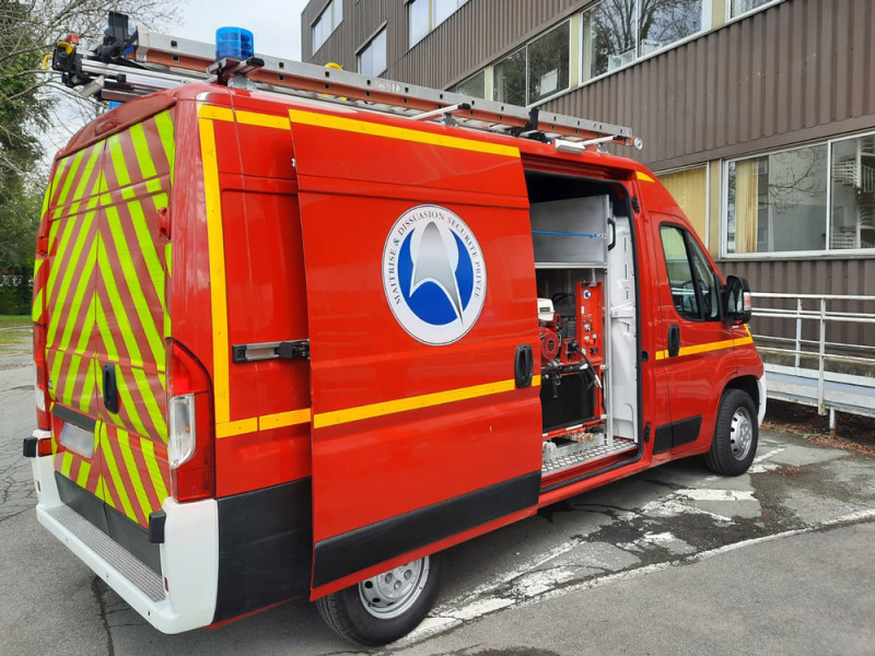 Trioceros System in a First Intervention Vehicle.