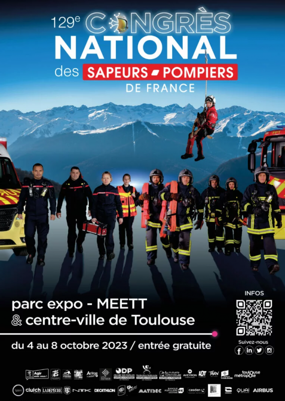 CTD will be present at the Toulouse 2023 firefighters' congress!