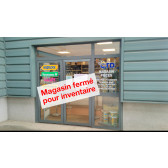 Fermeture du magasin de pièces pour cause d'inventaire