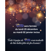 Joyeuses fêtes de fin d'année !